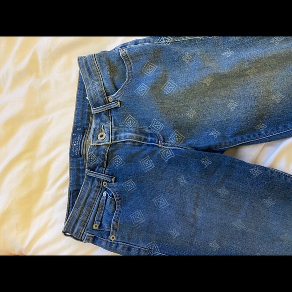 Lucky Brand Patterned Jeans - Picture 4 of 6